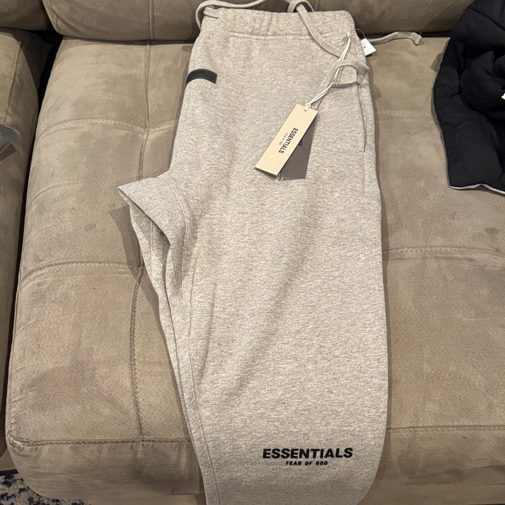 Fear of God Essentials Dark Oatmeal Sweatpants